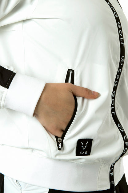 ライン切り替えウインドブルゾン